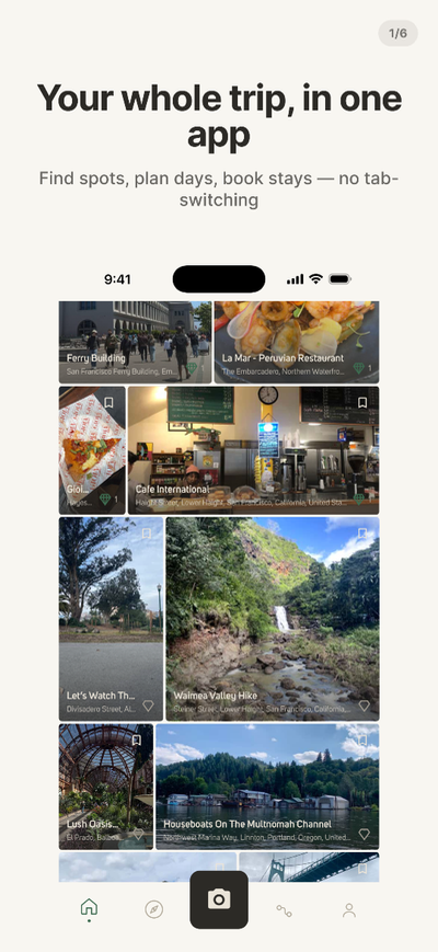 Photerra home mosaic feed