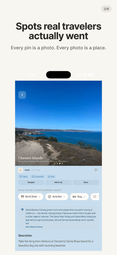 Expanded spot view