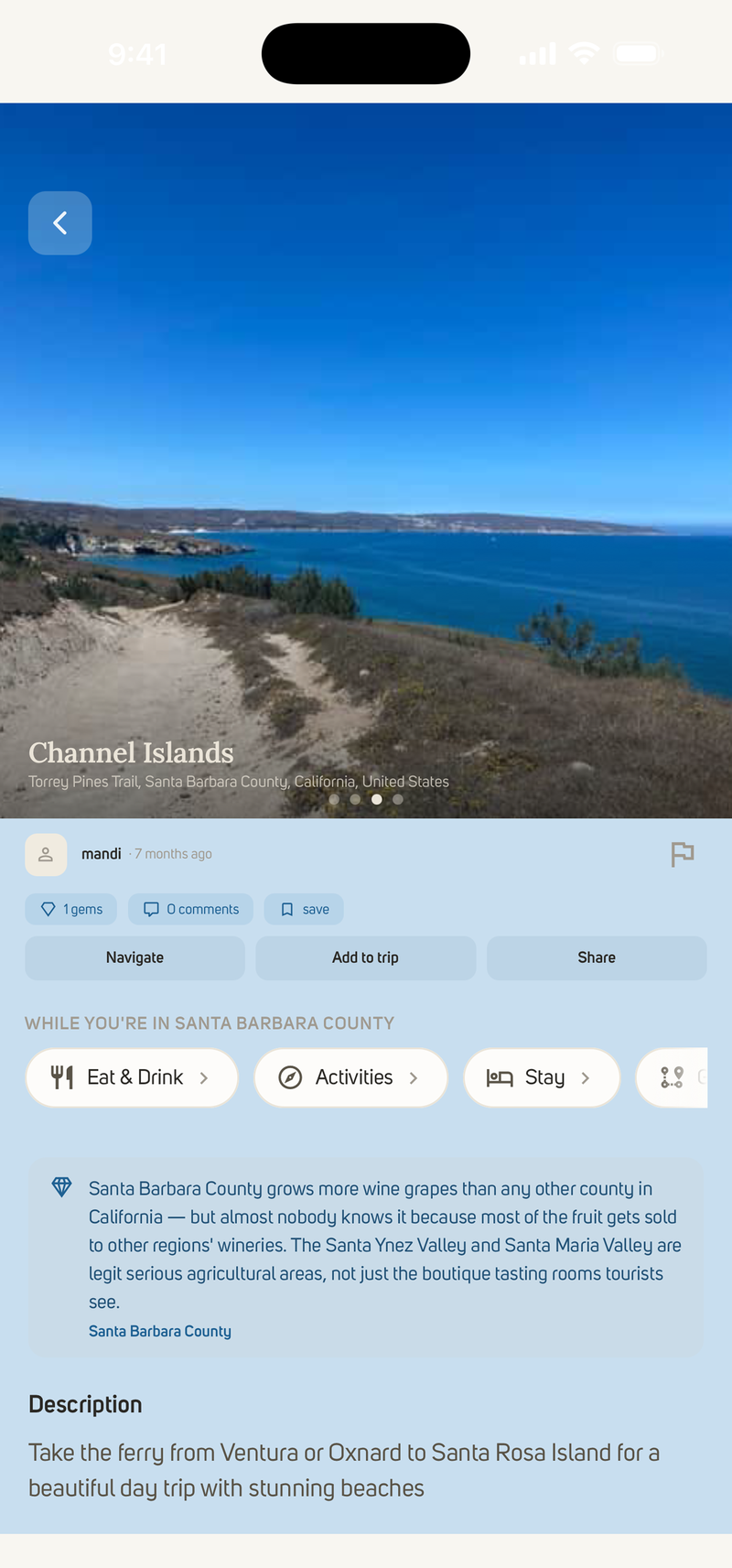 Expanded spot view